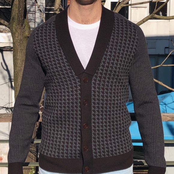 PAUL SMITH V Neck Lambswool Cardigan. BRAND NEW! - Picture 1 of 8
